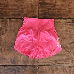 Brand New, Never Worn Women's Lululemon High-rise Pink Shorts, Size 4